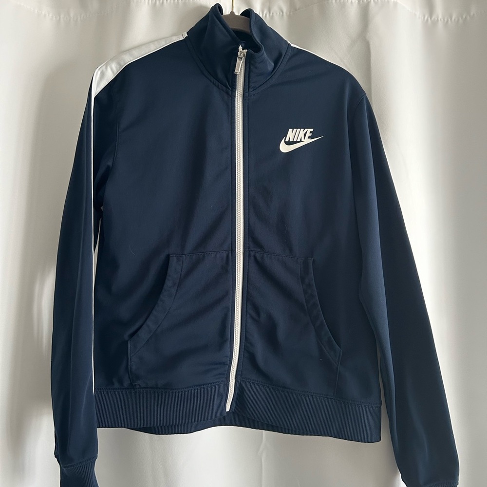 Nike Navy Blue Track Jacket